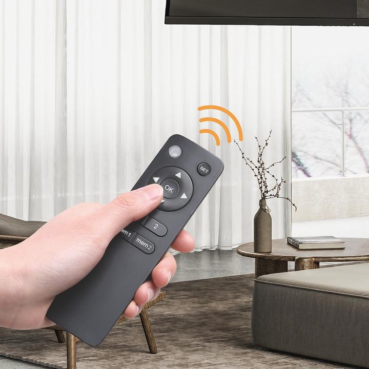 Actual product image Nedis Replacement Remote Control Suitable for: TVCM5830BK / TVSM5830BK / TVSM5831BK / TVSM5850BK / T (Device-specific remote control, Radio Frequency (RF))