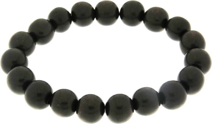 Immagine prodotto Leyda Bracciale in ebano (19 cm, Pietra colorata)