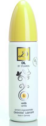 Actual product image DL Luxury Massage Body Lubricant No. 5 - vanilla (100 ml)