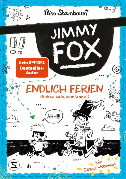 Actual product image Jimmy Fox. Endlich Ferien (Rette sich, wer kann!) (German, Nico Sternbaum, 2023)