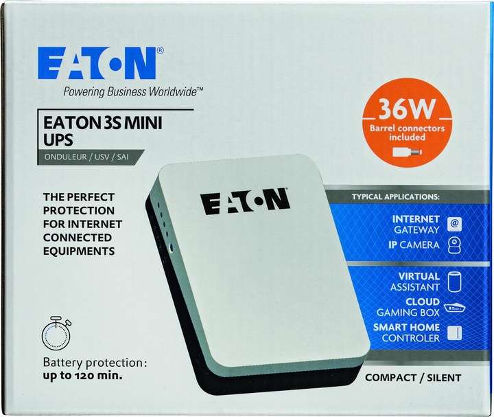 Produktbild Eaton 3S Mini (36 VA, 36 W, Online-Doppelwandler USV)