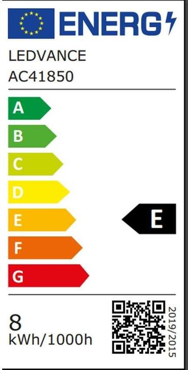 Energie-Label Osram Led Daylight Sensor Classic A (E27, 7.30 W, 806 lm, 1 x, E)