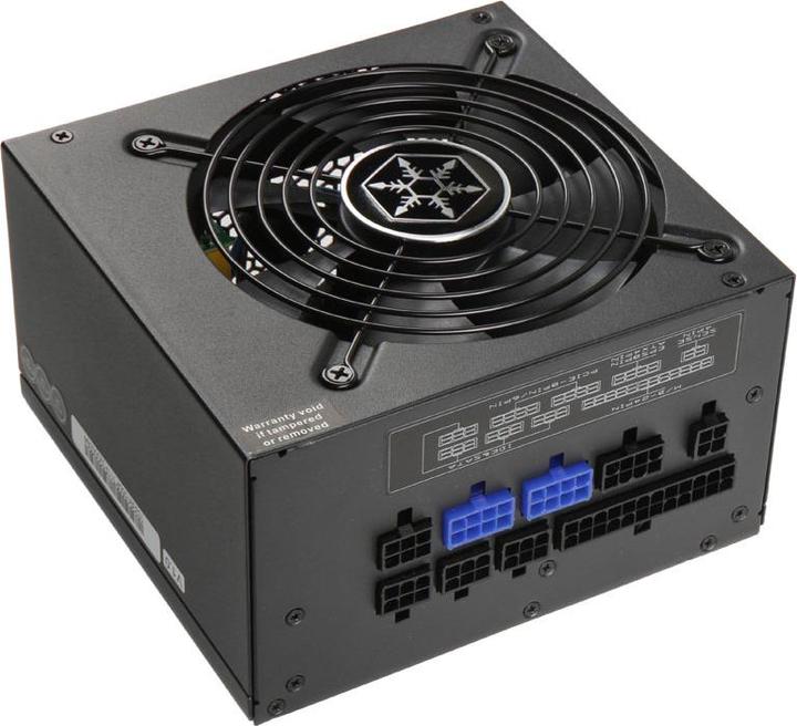 Actual product image Silverstone SST-ST55F-PT Strider 80 PLUS Platinum, modular - 550 Watt (550 W)