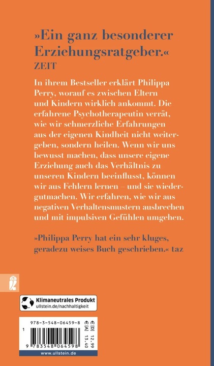 Actual product image Das Buch, von dem du dir wünschst, deine Eltern hätten es gelesen (German, Philippa Perry, Jorge del Corral, 2021)