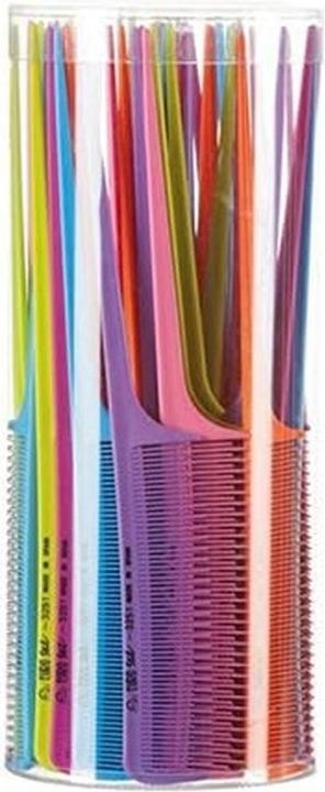 Actual product image Caso Eurostil Pot of Combs Colours 60 Units