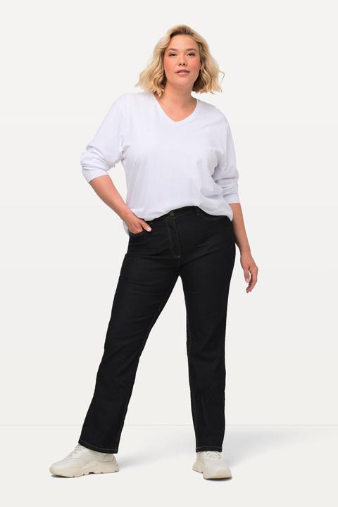 Produktbild Ulla Popken Jeans Mandy, gerades Bein, Stretch, 5-Pocket-Form (62)