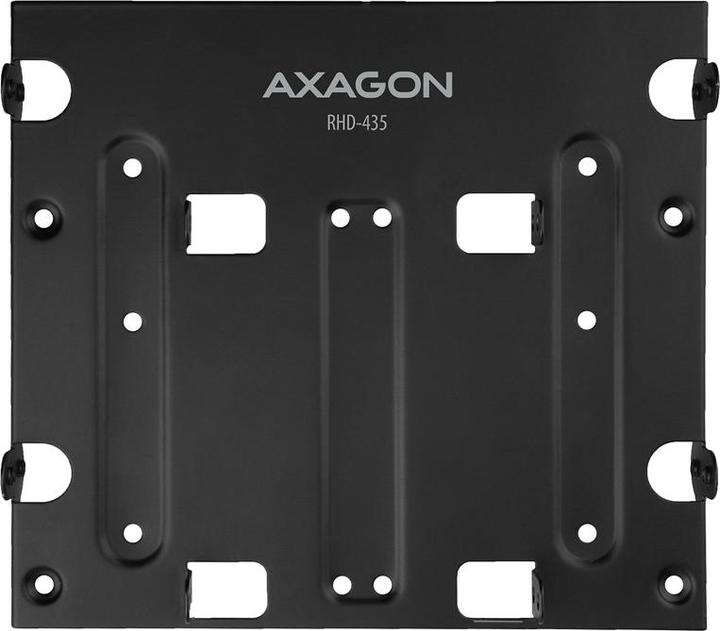 Actual product image Axagon RHD-225 mounting frame for 4x 2.5"/2x 2.5" + 1x 3.5" in 5.25" slot