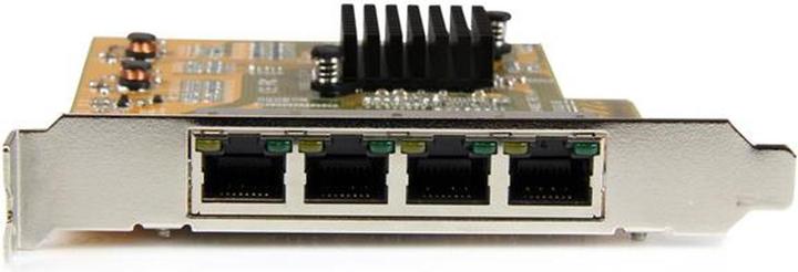Actual product image StarTech 4 Port Gigabit PCIe Network Card (Ethernet, RJ45)