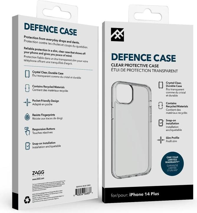Produktbild Zagg Ifrogz Cases Defence Ip Kirk (Apple iPhone 14 Plus)
