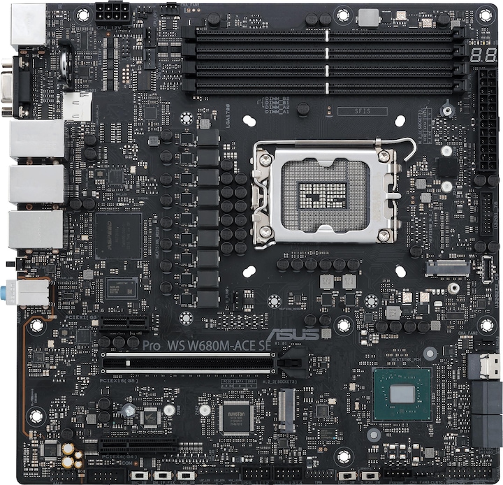 Produktbild ASUS Pro WS W680M (LGA 1700, Intel W680, mATX)