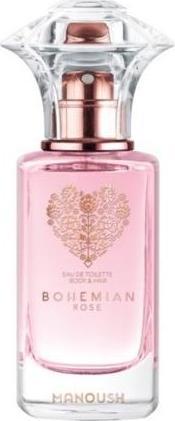 Actual product image Manoush Rose Body & Hair Eau de Toilette (Hair mist, 30 ml)