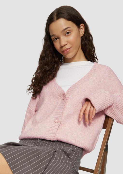 Image du produit S.Oliver Strickjacke Weiche Strickjacke in melierter Optik (M)