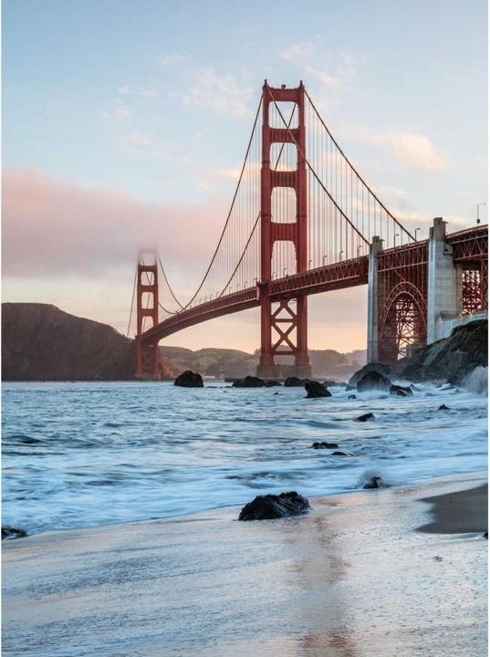 Produktbild Trenddeko Golden Gate Bridge (192 x 260 cm)