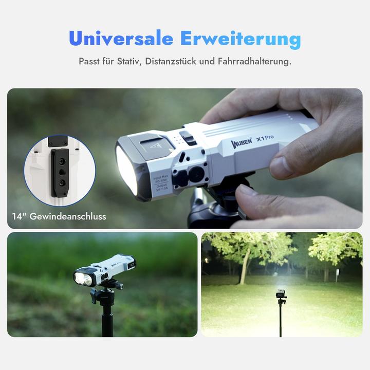 Immagine prodotto Wuben X1 Pro (13.80 cm, 12300 lm)
