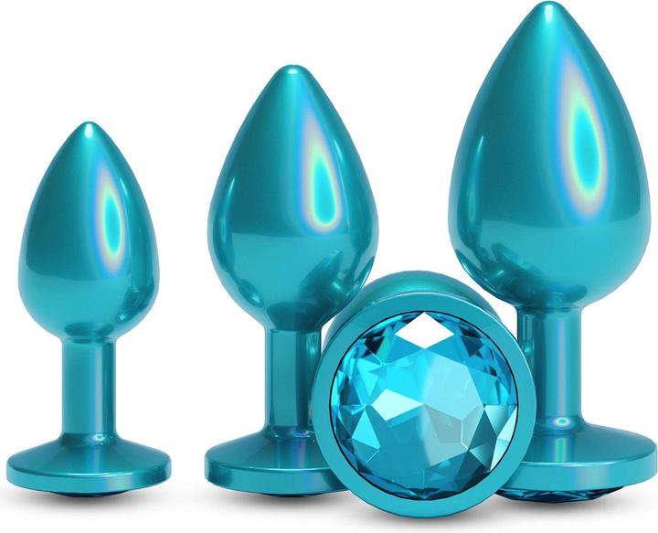 NS Novelties Rear Assets Trainer Kit Iridescent Teal Gemstone