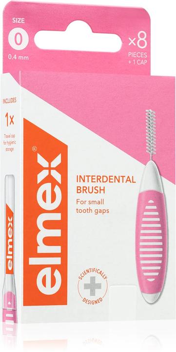 Immagine prodotto Elmex Scovolino interdentale ISO 0 - 0,4 mm 8 pz. (8 x, 0.40 mm)