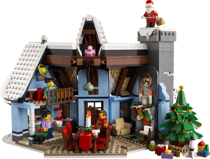 Actual product image LEGO Visit of Santa Claus (10293, LEGO Creator Expert, LEGO Rare Sets)