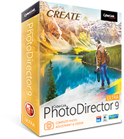 Produktbild CyberLink PhotoDirector 9 Ultra (1 User, unbegrenzt)