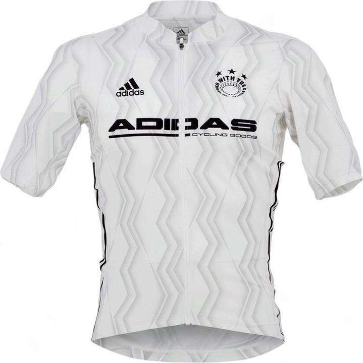 Produktbild Adidas Cycling The Jersey Q3 M Jersey Rad Trikot T-Shirt weiss (M)