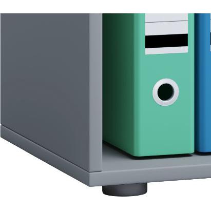 Thumbnail - VCM, Aktenschrank, Holz Büroschrank Aktenregal Lona 5 Fächer (70 x 40 x 184 cm)