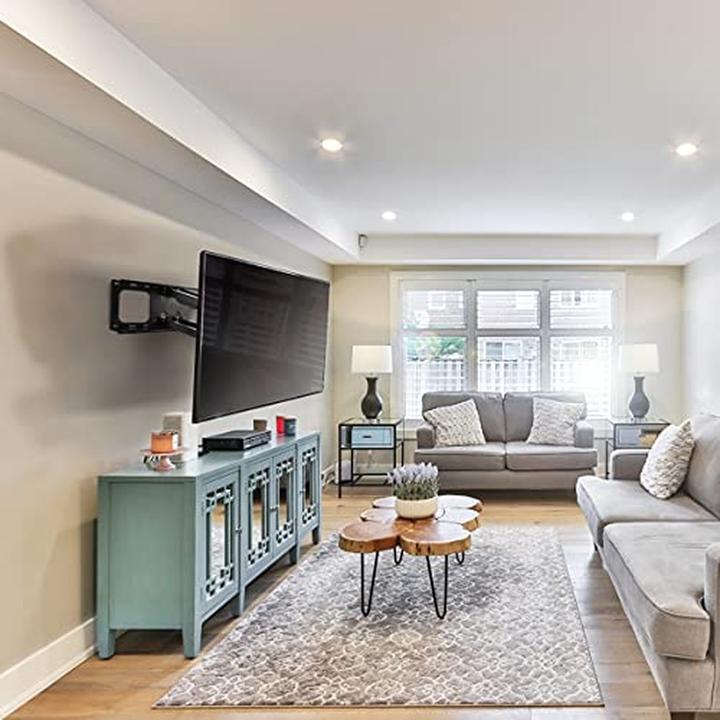 Immagine prodotto LogiLink Staffa per monitor inclinabile e girevole 50-90 pollici (127 cm - 229 cm) max 75 kg max Versa 600 x (Muro, 90", 75 kg)