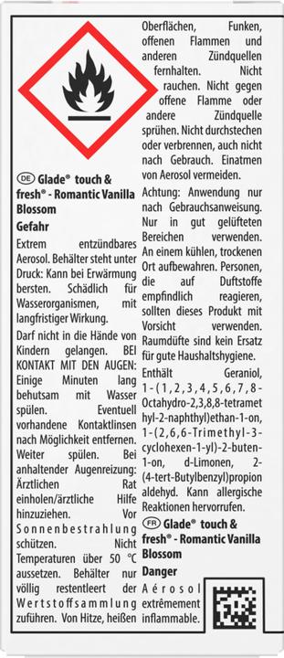 Produktbild Glade Touch & Fresh Mini Vanilla Blossom