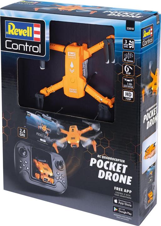 Actual product image Revell RC Quadrocopter Pocket Drone (7 min, 59 g)