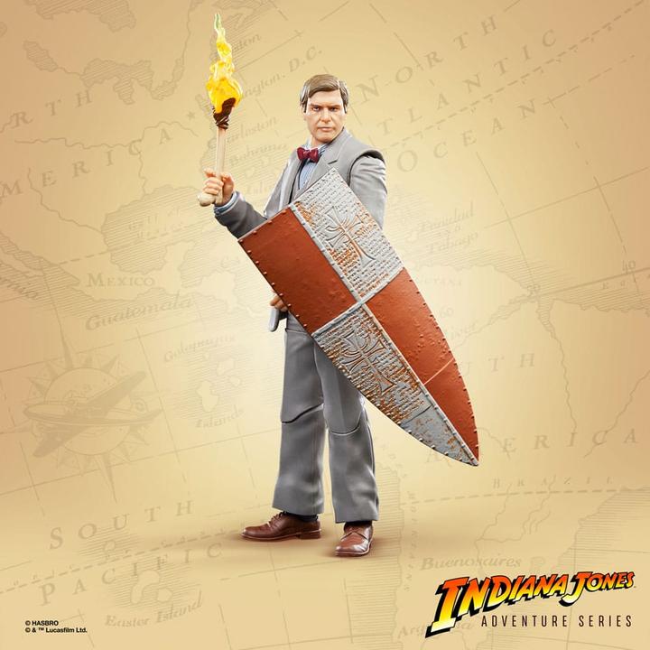 Actual product image Hasbro Indiana Jones Adventure Series figurine Indiana Jones (Professor) (Indiana Jones et la Dernière Croi