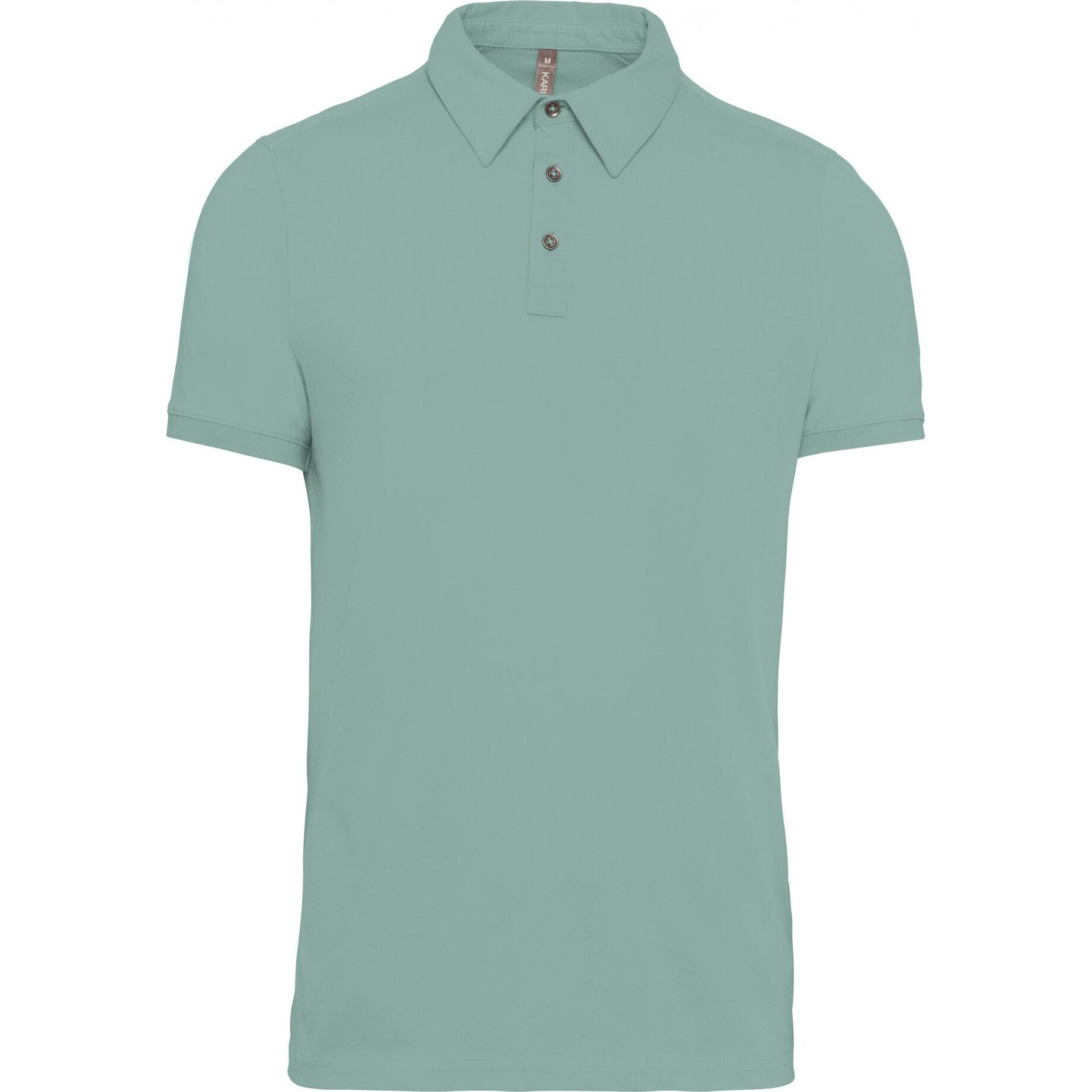 Kariban, Herren, Shirt, Jersey-Poloshirt, Weiss, (M)