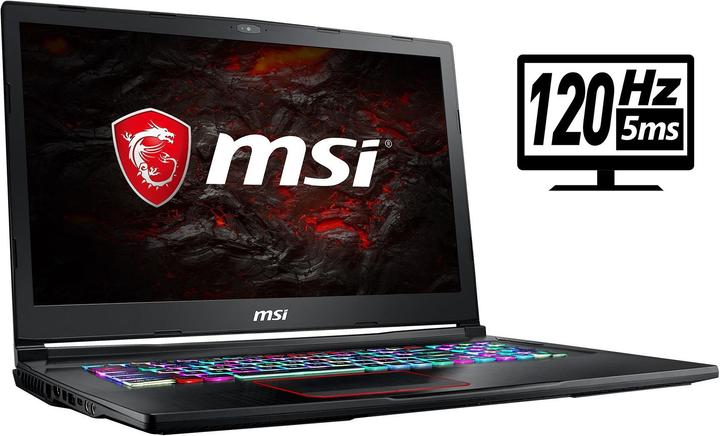 Actual product image MSI GE73VR 7RF Raider (17.30", 256 GB, 16 GB, CH, Intel Core i7-7700HQ)
