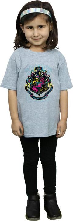 Produktbild Neon Hogwarts Crest TShirt Mädchen (128)