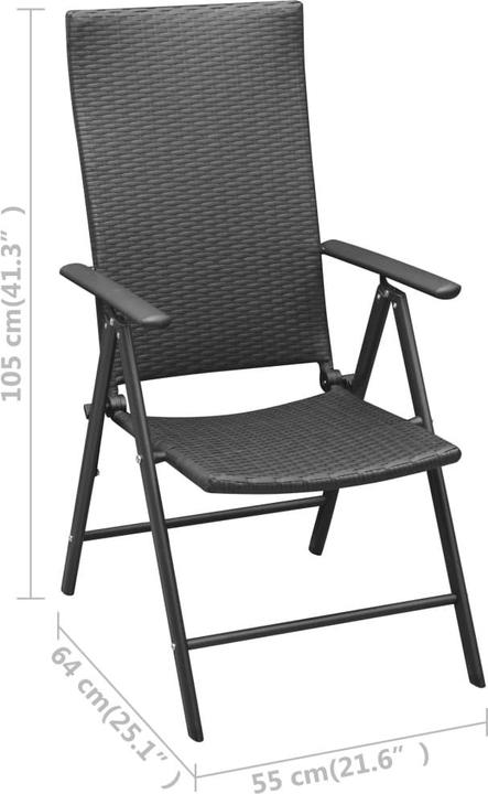 Produktbild vidaXL Garten Essgruppe (150 x 90 x 74 cm)