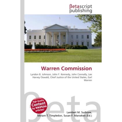 Warren Commission, Fachbücher