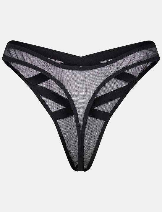 Produktbild Ulla Popken String, Mesh, Kreuzoptik (54)