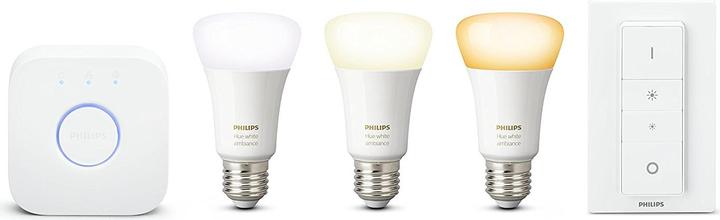 Philips Hue White Ambiance Starterset (E27, 806 lm, 3 x)