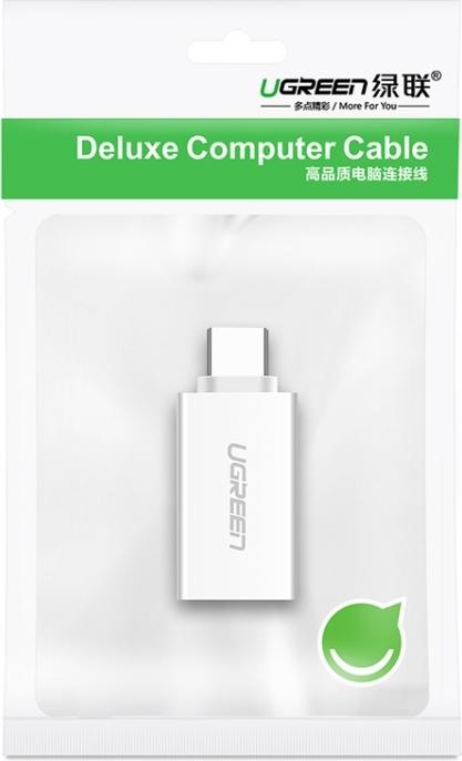 Image du produit Ugreen Adaptateur USB-C 3.1 vers USB-A 3.0 femelle (USB-A, USB-C, 28 cm)