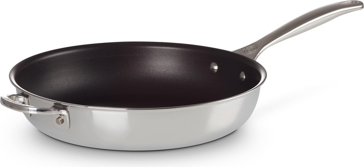 Actual product image Le Creuset 3-ply plus (28 cm, Frying pan, Stainless steel)