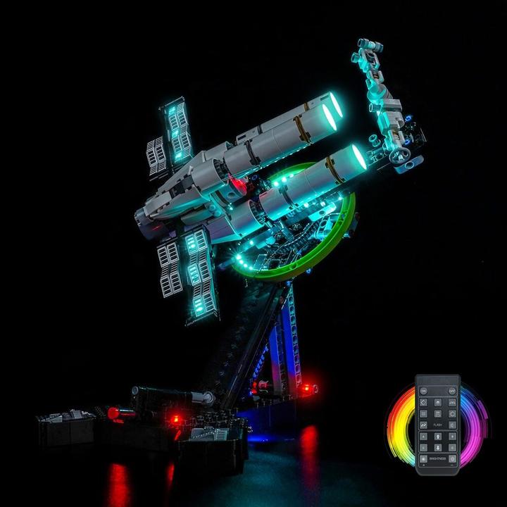 Actual product image BrickBling LED lighting set for LEGO 11389 The Astronaut, Project Hail Mary with remote control