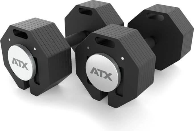 ATX Octa Dumbells - Verstellbare Kurzhanteln - 2 x 36 kg