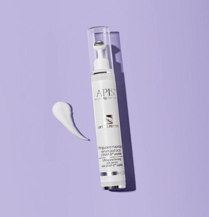 Actual product image Apis Natural Cosmetics Apis Lifting Peptide Lifting And Tightening Eye Serum With Snap-8â"¢ Peptide For Mature Eye Area 10M (Eye care serum, Day + Night, 10 ml)