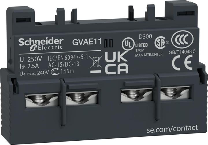 Produktbild Schneider Electric Hilfskontaktblock 1 Schließer 1 Öffner