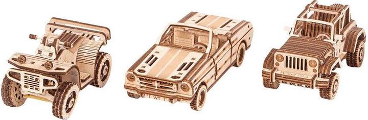Image du produit Wood Trick Kit de voiture - Kit de construction en bois 3D