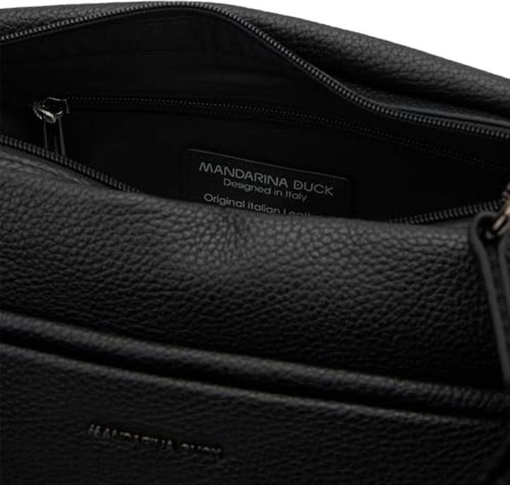 Image du produit Mandarina Duck Sac bandoulière carré en cuir avec poche intérieure zippée et sangle ajustable