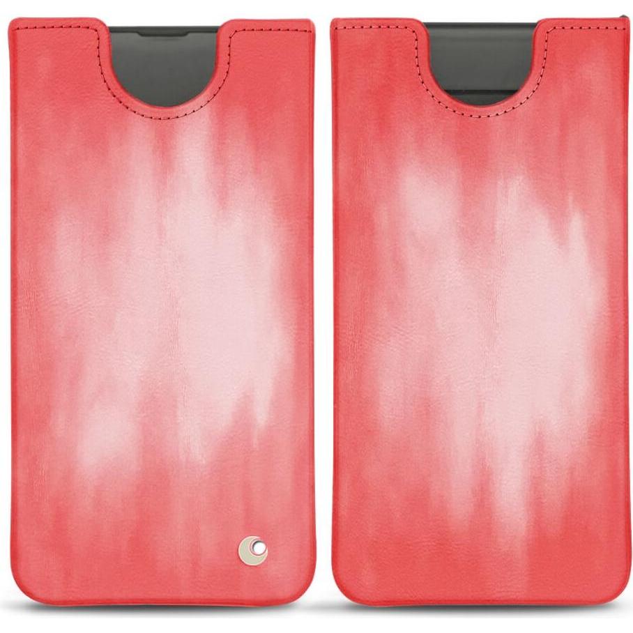 Noreve Lederschutzhülle (Samsung Galaxy S10+), Smartphone Hülle, Rosa