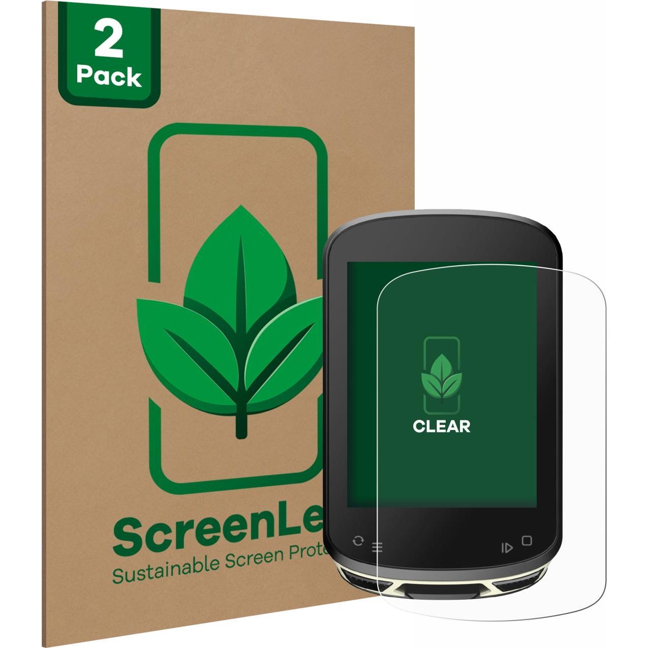 ScreenLeaf Pellicola protettiva, Proteggi Schermo Sostenibili, Clear, Antigraffio, Pellicola protettiva