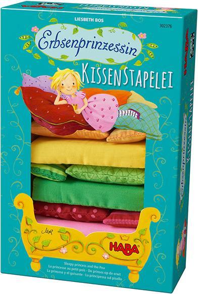 Actual product image Haba Pea princess pillow dusting (German, 2 - 4 Players)