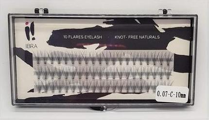 Produktbild Ibra Tufts Of False Eyelashes 0.07 C-10Mm (Künstliche Wimpern)