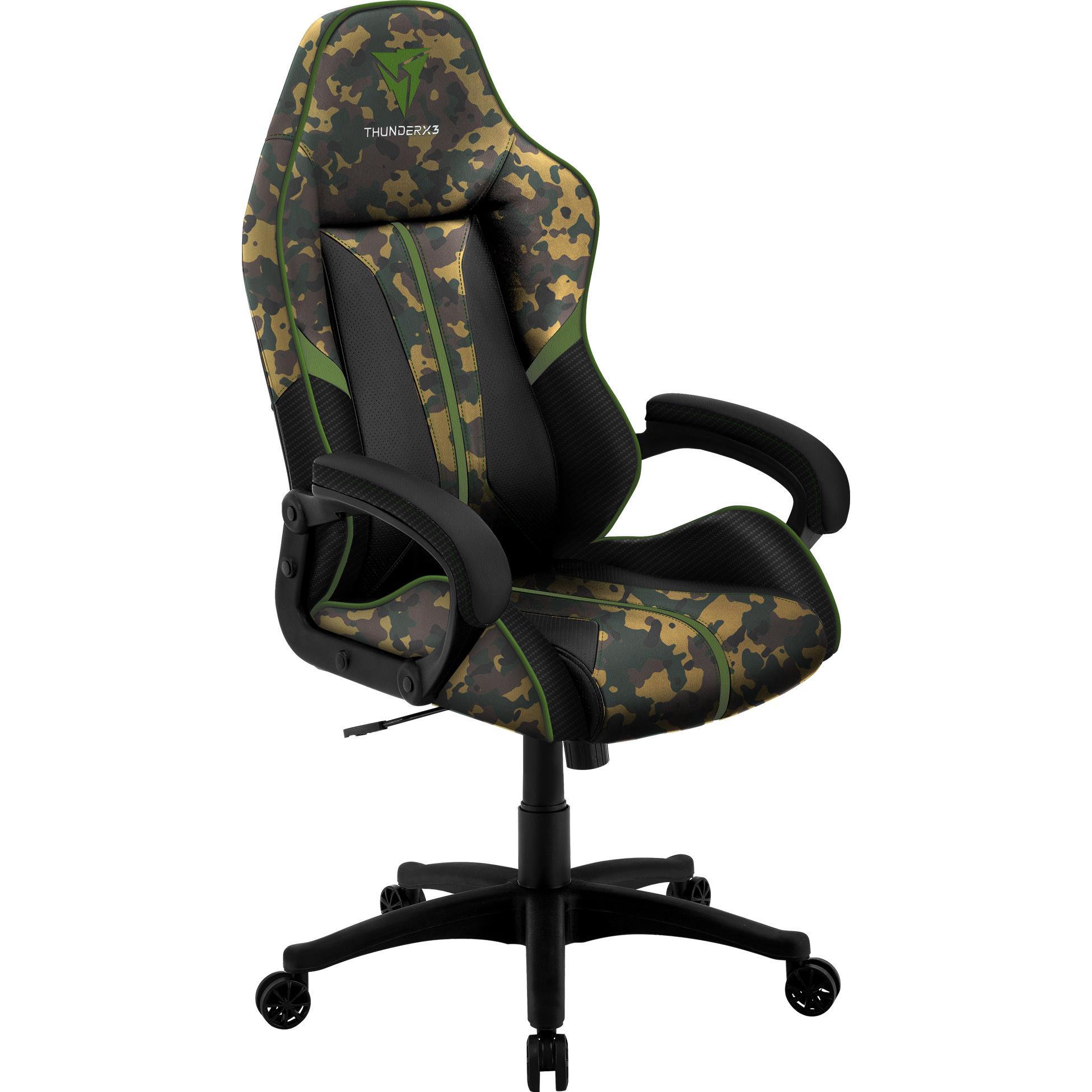 Thunder X3 BC1 Camo, Sedia gaming, Verde