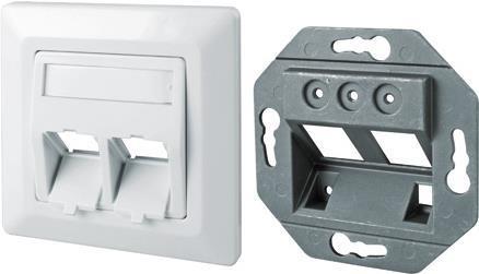 Actual product image Delock Keystone Wall Outlet