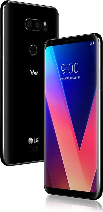 Produktbild LG V30+ (128 GB, Aurora Black, 6", Hybrid Dual SIM, 4G)